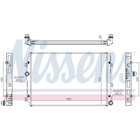 Nissen Radiator, 65309 65309